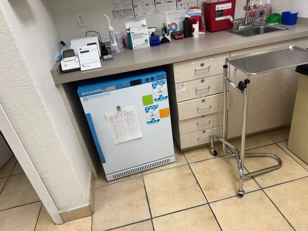 Medical lab testing area at Magnolia El Cajon clinic