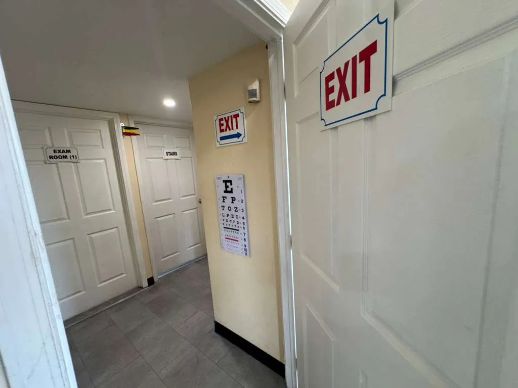 Exam room hallway at El Cajon Mollison clinic