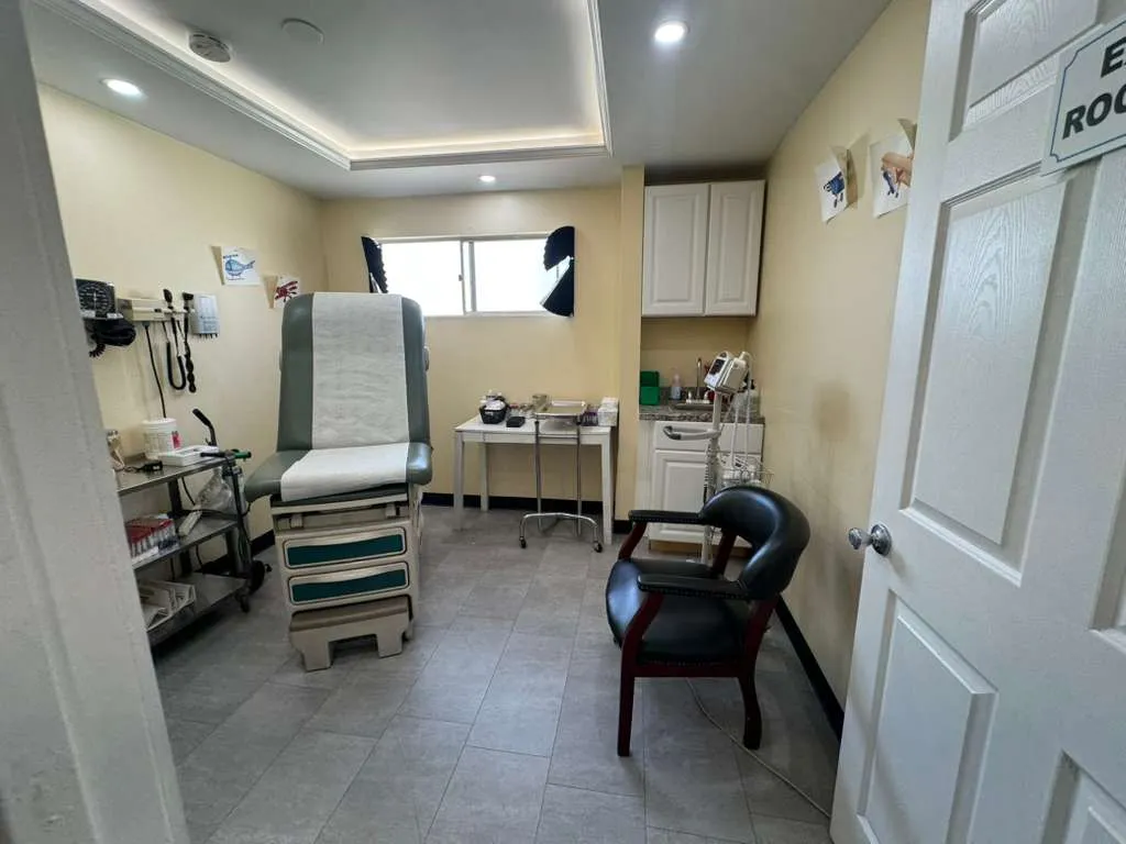 Minor procedures treatment room San Diego clinic